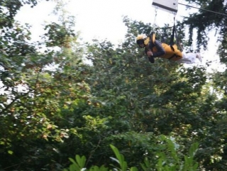  巨大的滑索圣索沃尔冒险公园